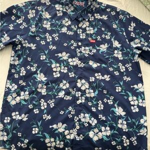 DIXXON “Aloha” Floral Button Down Shirt